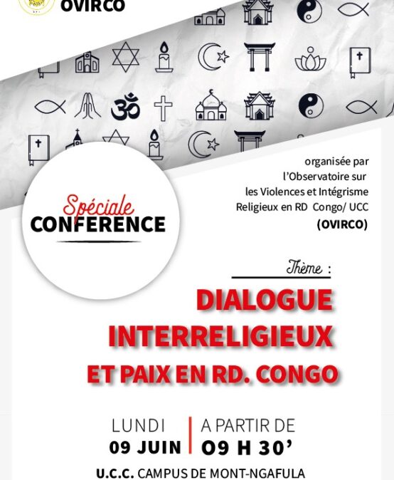INVITATION À UNE CONFÉRENCE SPÉCIALE