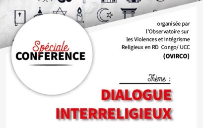 INVITATION À UNE CONFÉRENCE SPÉCIALE