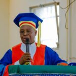 LE RECTEUR DE L’UCC, LE PROF. ABBE LÉONARD SANTEDI, PASSE LA MAIN AU PROF. PÈRE JEAN-LUC VAN KERKHOVE, RECTEUR DE L’UNIVERSITÉ DON BOSCO DE LUBUMBASHI A LA TETE DE L’ASSOCIATION DES UNIVERSITES ET INSTITUTS SUPERIEURS D’ENSEIGNEMENT CATHOLIQUE AU CONGO (ASUNICACO)