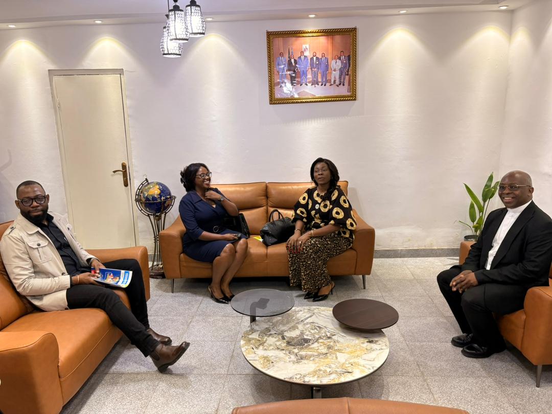 LE RECTEUR DE L’UCC A REÇU LA VISITE D’UNE DÉLÉGATION DE SEP-CONGO LE RECTEUR DE L’UCC A REÇU LA VISITE D’UNE DÉLÉGATION DE SEP-CONGO