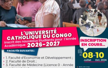 Communiqué d’Inscriptions 2026-2027