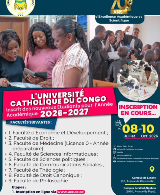 Communiqué d’Inscriptions 2026-2027