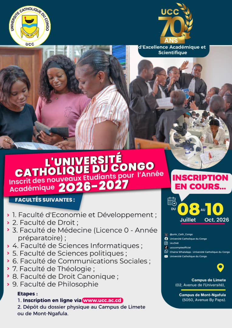 Communiqué d’Inscriptions 2026-2027