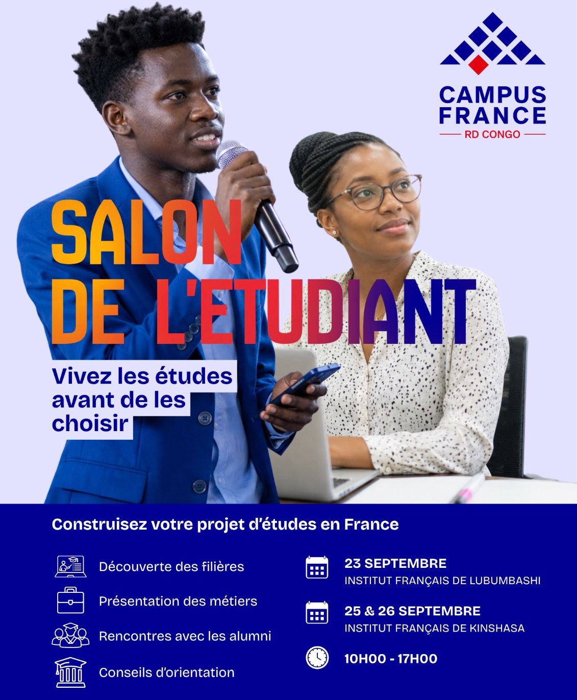 Salon de l’étudiant: vivez les études avant de les choisir Salon de l’étudiant: vivez les études avant de les choisir