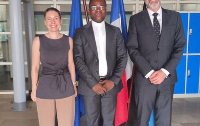 UCC-FLASH INFO : LE NOUVEAU RECTEUR DE L’UCC, LE PROFESSEUR ABBÉ FRANÇOIS BATUAFE, REÇU PAR S.E. MONSIEUR RÉMI MARÉCHAUX, AMBASSADEUR DE FRANCE EN RDC