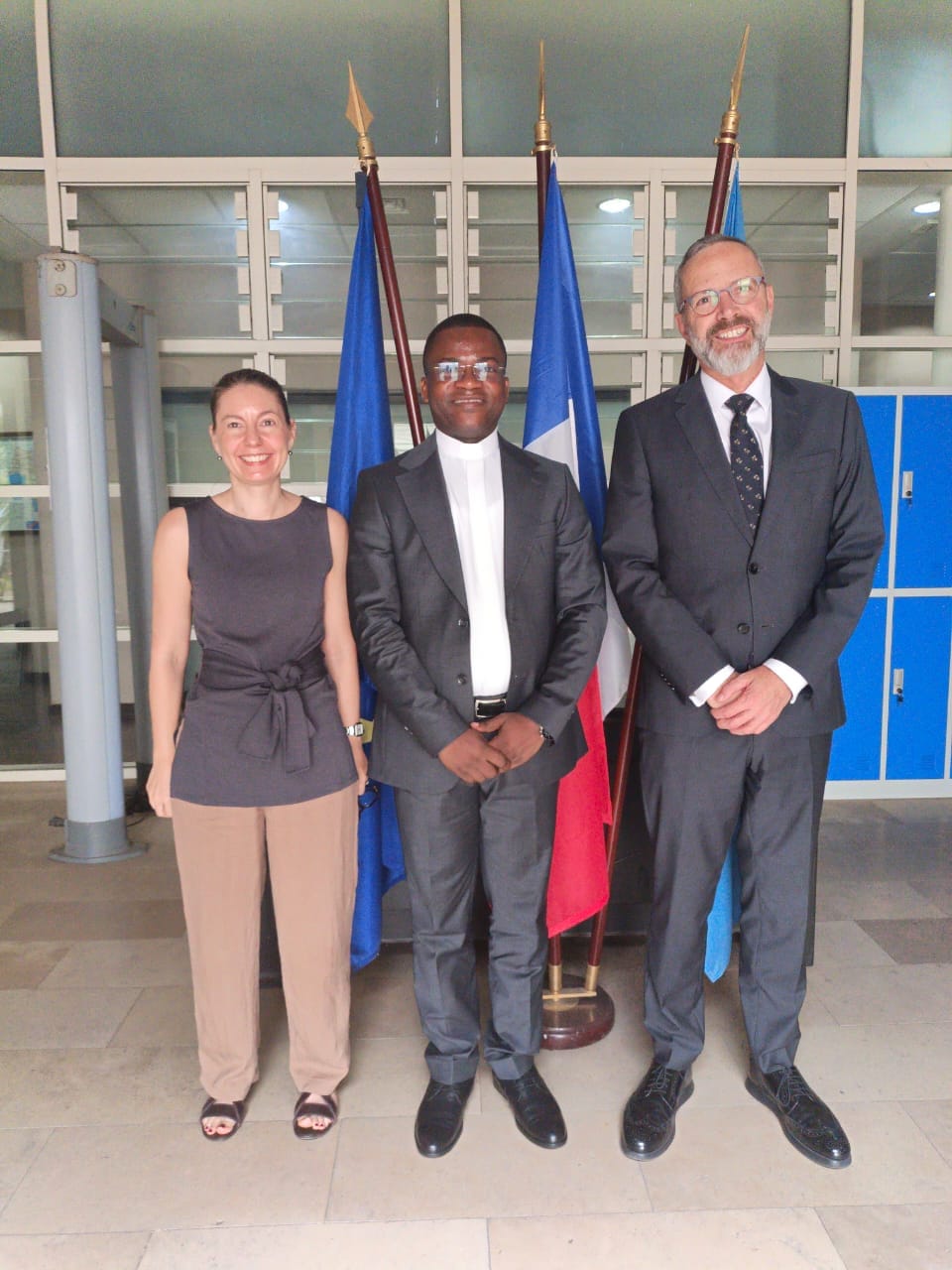 UCC-FLASH INFO : LE NOUVEAU RECTEUR DE L’UCC, LE PROFESSEUR ABBÉ FRANÇOIS BATUAFE, REÇU PAR S.E. MONSIEUR RÉMI MARÉCHAUX, AMBASSADEUR DE FRANCE EN RDC
